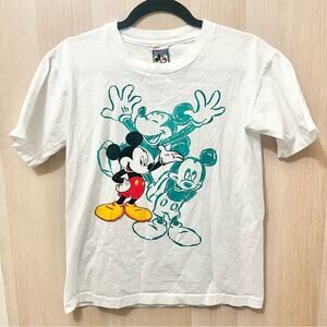Vintage Disney Mickey For Kids Stuff Tshirt Unisex Small